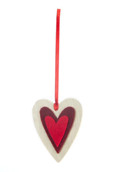 Cuore in legno