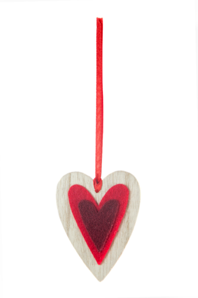 Cuore in legno