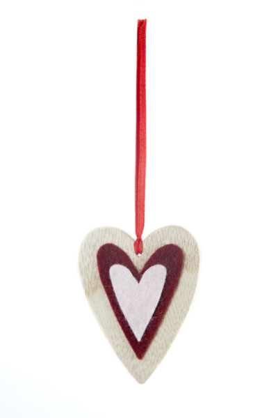 Cuore in legno